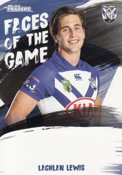 2019 TLA Traders - Faces of the Game #FG09 Lachlan Lewis Front